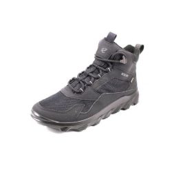 Buty do chodzenia damskie Ecco Mx Mid Gtx. Czarne buty trekkingowe ECCO, z gore-texu, za kostkę, bez zapięcia. Za 845.00 zł.