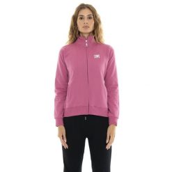 Zimowy damski kombinezon zapinany na zamek i kołnierzyk „Silver”. Czarne kombinezony LEONE 1947 APPAREL, na zimę, bez wzorów, z dresówki, sportowe, bez kołnierzyka, bez ramiączek. W wyprzedaży za 223.60 zł.