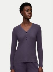 Triumph Koszulka piżamowa Mix&Match 10225031 Granatowy Regular Fit. Niebieskie koszule nocne Triumph, bez wzorów, z syntetyku, bez kołnierzyka, bez ramiączek. Za 99.99 zł.