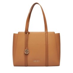 Torebka Nine West. Brązowe torebki klasyczne Nine West, bez wzorów, klasyczne, bez dodatków. Za 249.99 zł.