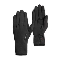 Rękawice trekkingowe Mammut Fleece Pro. Czarne rękawiczki Mammut, bez wzorów, sportowe. Za 169.99 zł.