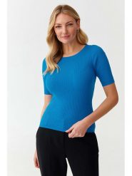 TATUUM Sweter w kolorze niebieskim rozmiar: XS. Niebieskie swetry Tatuum, xs, bez wzorów, bez ramiączek. Za 61.60 zł.