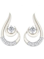 Diamant Vendôme Złote kolczyki-wkrętki z diamentami rozmiar: onesize. Szare kolczyki Diamant Vendôme, z diamentem, złote. Za 674.99 zł.