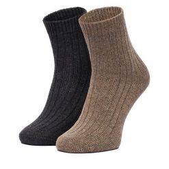 Skarpety długie Nine West. Brązowe skarpetki Nine West, bez wzorów. Za 39.99 zł.