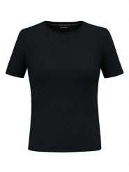 Salewa Koszulka funkcyjna "Fanes Pure" w kolorze czarnym rozmiar: 36. Czarne t-shirty sportowe Salewa, bez wzorów, z wełny, bez ramiączek, outdoorowe. Za 198.10 zł.