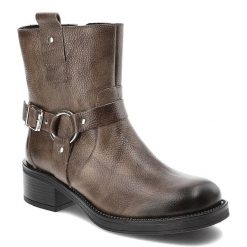 Brązowe Botki Armodo Modne Kowbojki Damskie. Brązowe botki Armodo, bez wzorów, ze skóry, eleganckie, bez obcasa, na obcasie, bez zapięcia. Za 359.00 zł.
