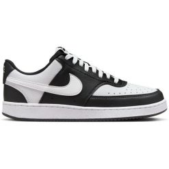 Buty Nike Court Vision Low Next Nature czarno-białe. Białe buty treningowe Nike, bez wzorów, z materiału, bez zapięcia, na fitness i siłownię, nike court. Za 524.00 zł.