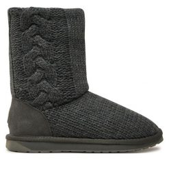 Kapcie EMU Australia. Szare kapcie Emu Australia, bez wzorów. Za 449.99 zł.