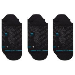 Skarpety biegowe Stance Run Ultralight Tab 3 Pack. Czarne skarpetki Stance, bez wzorów. Za 119.99 zł.