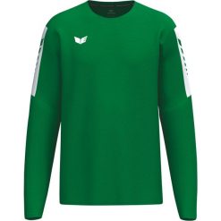 Bluza Erima Intro Szmaragdowa, kontrastowe wstawki. Zielone bluzy z kapturem Erima, m, bez wzorów, z materiału, bez kaptura. Za 148.50 zł.