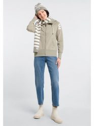 ELBSAND Bluza "Kalea" w kolorze beżowym rozmiar: XL. Brązowe bluzy ELBSAND, xl, bez wzorów, z bawełny, bez ramiączek, bez kaptura. Za 208.99 zł.