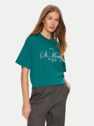 ViCOLO T-Shirt RS0053 Zielony Regular Fit. Zielone t-shirty ViCOLO, bez wzorów, z bawełny, bez kołnierzyka, bez ramiączek. Za 129.99 zł.