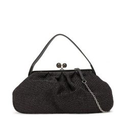 Torebka Weekend Max Mara. Czarne torebki klasyczne Weekend Max Mara, bez wzorów, klasyczne, bez dodatków. Za 1,679.00 zł.