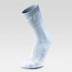 Skarpety rowerowe WOMAN CYCLING ONE LIGHT SOCKS r.39-40. Białe skarpetki Uyn, bez wzorów. Za 109.99 zł.