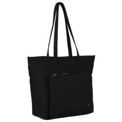Shopperka damska Peterson PTN CSM-14 czarna. Czarne shopper bag Peterson, bez wzorów, eleganckie, bez dodatków. Za 94.99 zł.