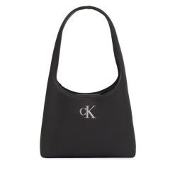 Torebka Calvin Klein Jeans. Czarne torebki klasyczne Calvin Klein Jeans, bez wzorów, z jeansu, klasyczne, bez dodatków. Za 309.99 zł.