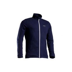 Kurtka tenis TJA500 TH. Czarne kurtki ARTENGO, m, bez wzorów, z bawełny, sportowe, bez kaptura. Za 89.99 zł.