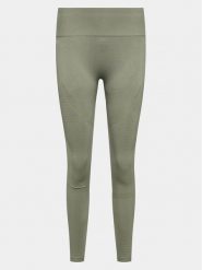 Athlecia Legginsy Nagar W Seamless Tights EA203352 Khaki Regular Fit. Brązowe legginsy Athlecia, bez wzorów, z syntetyku, sportowe. Za 69.99 zł.