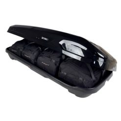 Torby Do Boksu Dachowego Aroso Stuttgart 470 4Szt Kjust. Czarne torby podróżne KJUST, bez wzorów. Za 836.00 zł.