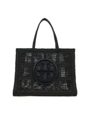 Tory Burch Torebka 151277 Czarny. Czarne shopper bag Tory Burch, bez wzorów, z tworzywa sztucznego, bez dodatków. Za 1,939.00 zł.