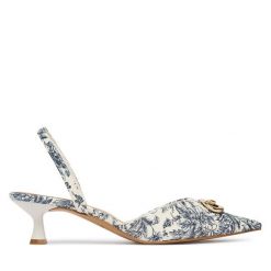 Czółenka Aldo. Niebieskie czółenka Aldo, bez wzorów, bez obcasa, bez zapięcia. Za 359.99 zł.