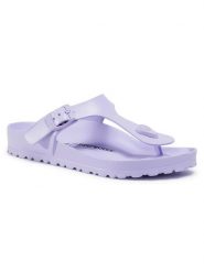 Birkenstock Japonki Gizeh EVA 1017995 Fioletowy. Fioletowe japonki Birkenstock, bez wzorów, z tworzywa sztucznego. Za 149.99 zł.