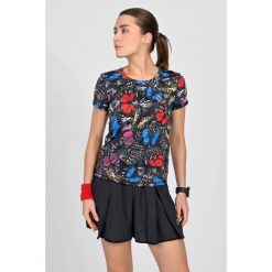 Koszulka z kieszonkami sportowa damska Nessi Sportswear. Czarne t-shirty sportowe NESSI SPORTSWEAR, bez wzorów, bez ramiączek. Za 389.00 zł.