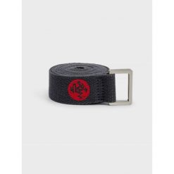 Pasek do jogi Manduka unfold 243cm. Szare paski Manduka, bez wzorów, sportowe. Za 89.99 zł.