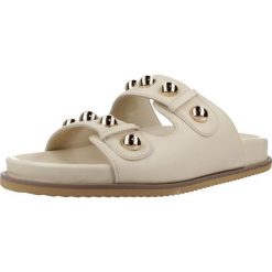 Sandały GIOSEPPO WRENTHAM Beżowy. Brązowe sandały Gioseppo, bez wzorów, ze skóry, bez obcasa, bez zapięcia. Za 282.99 zł.