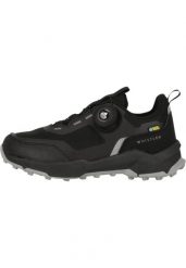 Buty trekkingowe Whistler Menfi Q-lock. Czarne buty trekkingowe WHISTLER, z materiału, bez zapięcia. Za 225.00 zł.