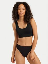 Hanro Biustonosz top Touch Feeling 71806 Czarny. Czarne biustonosze Hanro, xl, bez wzorów, z syntetyku, bez kołnierzyka, bez ramiączek. Za 179.99 zł.
