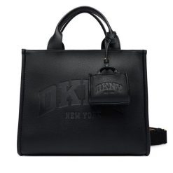 Torebka DKNY. Czarne torebki klasyczne DKNY, bez wzorów, klasyczne, bez dodatków. Za 699.99 zł.