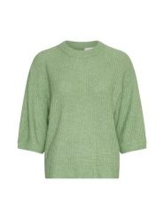MOSS COPENHAGEN Sweter w kolorze zielonym rozmiar: M/L. Zielone swetry Moss Copenhagen, l, bez wzorów, z poliamidu, bez ramiączek. Za 167.28 zł.