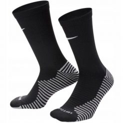 Skarpety Piłkarskie Unisex Dla Dorosłych Strike DriFIT. Czarne skarpetki Nike, bez wzorów. Za 72.99 zł.