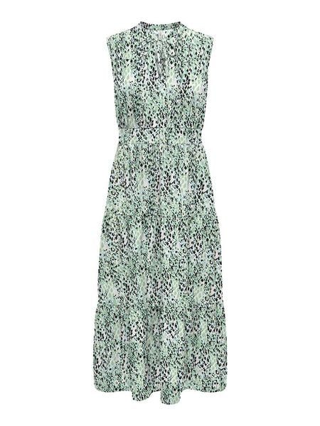 ONLY Sukienka "Nova" w kolorze turkusowym rozmiar: L. Niebieskie sukienki ONLY, l, bez wzorów, bez kołnierzyka, bez ramiączek, maxi. Za 78.66 zł.