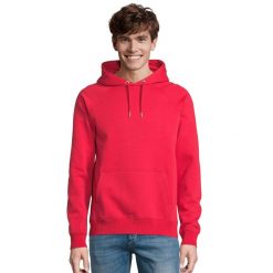 Bluza Z Kapturem Dla Dorosłych Unisex Stellar. Czerwone bluzy z kapturem SOL'S, s, bez wzorów, z kapturem, trekkingowe. Za 183.99 zł.