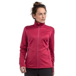 Bluza damska Schöffel Pontre. Czerwone bluzy Schöffel, na zimę, bez wzorów, bez kaptura, narciarskie. Za 699.99 zł.