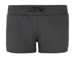Bawełniane szorty damskie Kilpi SHORTY-W. Czerwone szorty sportowe Kilpi, bez wzorów, z bawełny, trekkingowe. Za 117.00 zł.