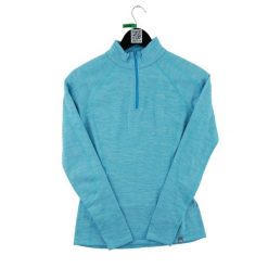 Bluza polarowa damska The North Face. Niebieskie bluzy z kapturem The North Face, l, bez wzorów, z materiału, bez kaptura, trekkingowe. Za 127.76 zł.