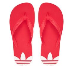 Japonki adidas. Czerwone japonki adidas, bez wzorów. Za 89.99 zł.