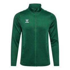 Damska bluza dresowa Hummel Core Xk. Zielone bluzy bez kaptura Hummel, bez wzorów, z dresówki, bez kaptura, do piłki ręcznej. W wyprzedaży za 174.00 zł.