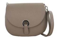 Listonoszka skórzana BARBERINI'S beżowa 641-2. Brązowe shopper bag Barberinis, z aplikacjami, ze skóry, biznesowe, przez ramię, duże, zdobione, bez dodatków. Za 279.99 zł.