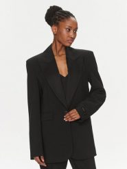 Herskind Marynarka 5007519 Czarny Regular Fit. Czarne marynarki i żakiety Herskind, bez wzorów, z syntetyku, bez ramiączek. Za 869.99 zł.