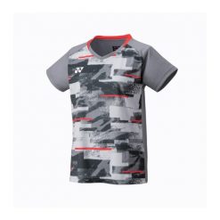 Damska koszulka polo Yonex. Szare t-shirty sportowe YONEX, l, bez wzorów, z materiału, bez ramiączek, na fitness i siłownię. Za 211.50 zł.