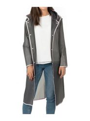 PERLETTI Płaszcz przeciwdeszczowy w kolorze czarnym rozmiar: L. Czarne kurtki przeciwdeszczowe PERLETTI, l, bez wzorów, sportowe, bez kaptura. Za 123.25 zł.