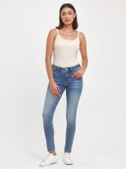 LTB Dżinsy "Maxime" - Slim fit - w kolorze niebieskim rozmiar: W27/L32. Niebieskie jeansy LTB, l, z aplikacjami, klasyczne. Za 101.70 zł.
