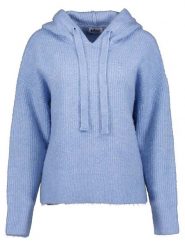 Blue Seven Sweter w kolorze błękitnym rozmiar: 40. Niebieskie swetry Blue Seven, bez wzorów, prążkowane, bez ramiączek. Za 101.23 zł.