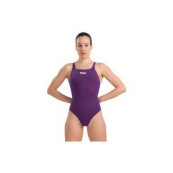 Damski kostium kąpielowy 1-częściowy Arena Team Pro Solid. Białe bikini Arena, bez wzorów, sportowe. Za 169.00 zł.