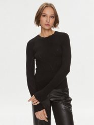 ONLY Sweter 15294463 Czarny Regular Fit. Czarne swetry ONLY, s, bez wzorów, z syntetyku, bez ramiączek. Za 49.99 zł.