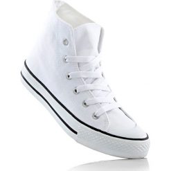 Wysokie sneakersy bonprix biały. Buty sportowe lifestyle marki bonprix. Za 54.99 zł.